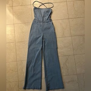 Good American Jean Jumpsuit